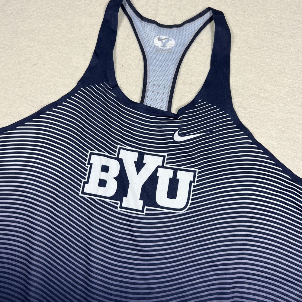Nike BYU Cougars Men's‎ 3XLT Big Tall Dri-Fit Track Training Tank Team Issued